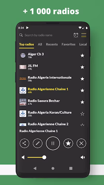 Radio Algeria live Screenshot 2 - AppWisp.com Radio Algeria live Screenshot 2 - AppWisp.com