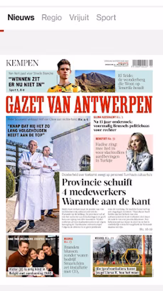 Gazet van Antwerpen - Krant Screenshot 2 - AppWisp.com Gazet van Antwerpen - Krant Screenshot 2 - AppWisp.com