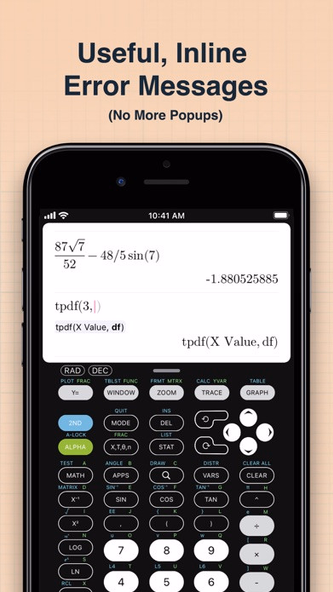Calculate84 Screenshot 3 - AppWisp.com Calculate84 Screenshot 3 - AppWisp.com