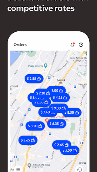 Borzo Delivery Partner Job Screenshot 2 - AppWisp.com Borzo Delivery Partner Job Screenshot 2 - AppWisp.com