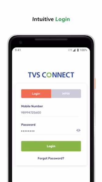 TVS CONNECT Screenshot 1 - AppWisp.com TVS CONNECT Screenshot 1 - AppWisp.com