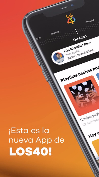 LOS40 Dance Screenshot 1 - AppWisp.com LOS40 Dance Screenshot 1 - AppWisp.com