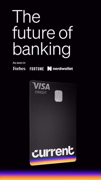 Current: The Future of Banking Screenshot 1 - AppWisp.com Current: The Future of Banking Screenshot 1 - AppWisp.com