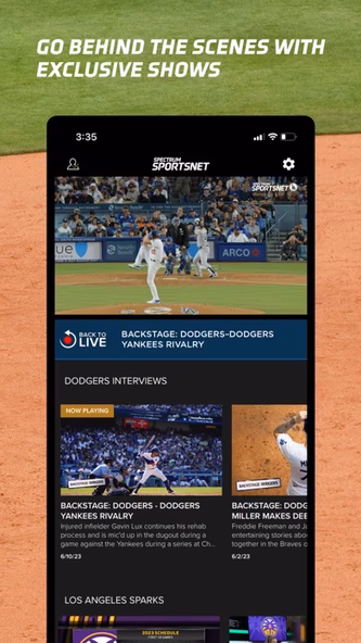 Spectrum SportsNet: Live Games Screenshot 4 - AppWisp.com Spectrum SportsNet: Live Games Screenshot 4 - AppWisp.com