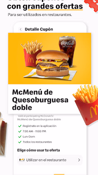 McDonald's Honduras Screenshot 4 - AppWisp.com McDonald's Honduras Screenshot 4 - AppWisp.com