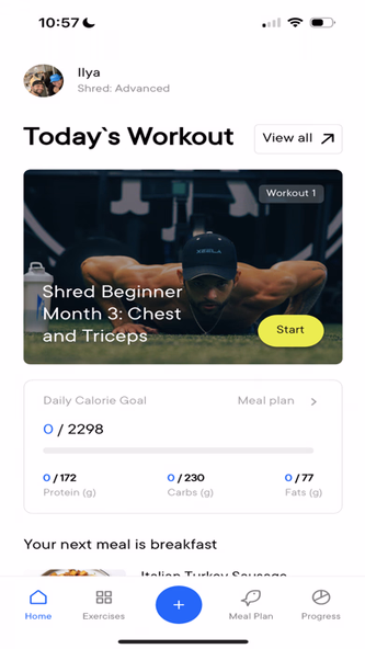 Xeela Fitness Screenshot 1 - AppWisp.com Xeela Fitness Screenshot 1 - AppWisp.com