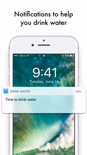 Drink Water ∙ Daily Reminder Screenshot 1 - AppWisp.com Drink Water ∙ Daily Reminder Screenshot 1 - AppWisp.com