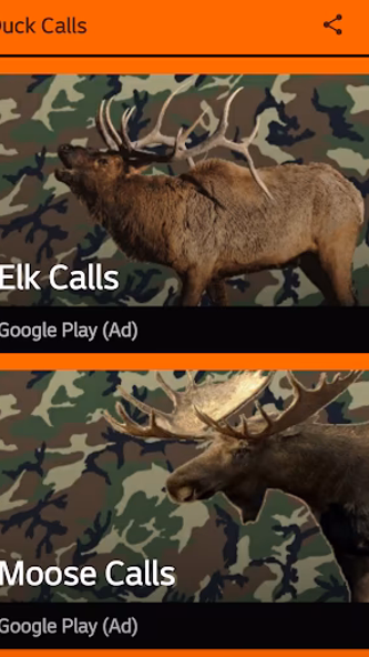 Duck Hunting Calls Screenshot 2 - AppWisp.com Duck Hunting Calls Screenshot 2 - AppWisp.com