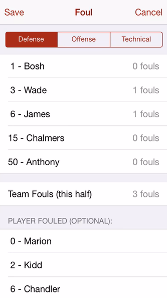 HoopStats Lite Basketball Screenshot 4 - AppWisp.com HoopStats Lite Basketball Screenshot 4 - AppWisp.com
