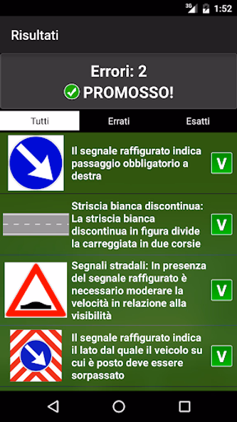 Quiz Patente di Guida: Auto B Screenshot 4 - AppWisp.com Quiz Patente di Guida: Auto B Screenshot 4 - AppWisp.com