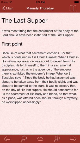 Lent Lite: Catholic Meditations for Lent by St. Thomas Aquinas Screenshot 4 - AppWisp.com Lent Lite: Catholic Meditations for Lent by St. Thomas Aquinas Screenshot 4 - AppWisp.com