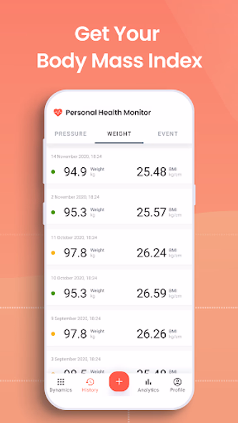 Personal Health Monitor Screenshot 1 - AppWisp.com Personal Health Monitor Screenshot 1 - AppWisp.com