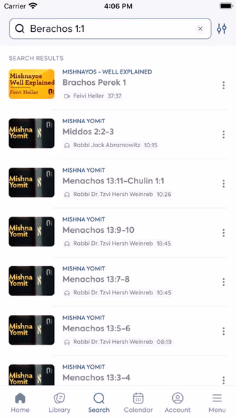 All Mishnah Screenshot 3 - AppWisp.com All Mishnah Screenshot 3 - AppWisp.com