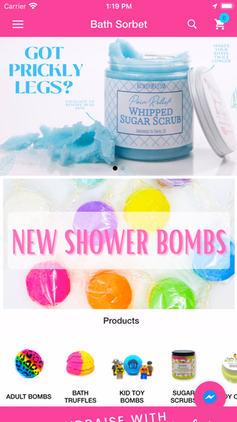 Bath Sorbet Screenshot 2 - AppWisp.com Bath Sorbet Screenshot 2 - AppWisp.com