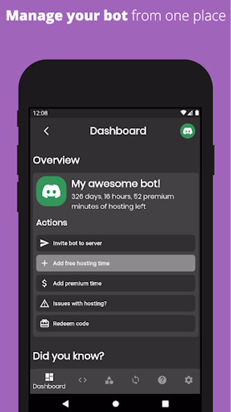 Bot Designer For Discord Screenshot 3 - AppWisp.com Bot Designer For Discord Screenshot 3 - AppWisp.com