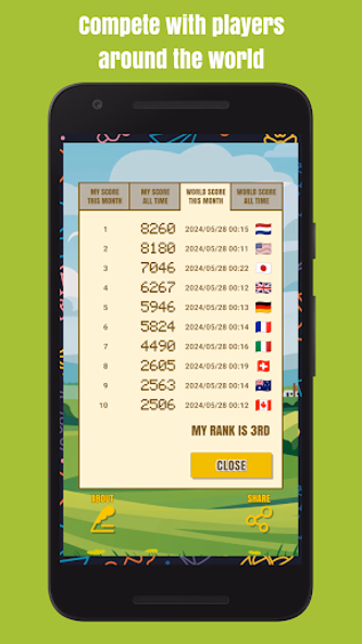 Janken Drop : Fun Falling Game Screenshot 4 - AppWisp.com