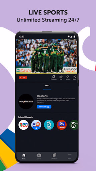 Tamasha: Live Cricket, PSL Screenshot 4 - AppWisp.com Tamasha: Live Cricket, PSL Screenshot 4 - AppWisp.com