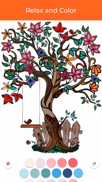 Coloring Book Pro Adult Relax Screenshot 2 - AppWisp.com Coloring Book Pro Adult Relax Screenshot 2 - AppWisp.com