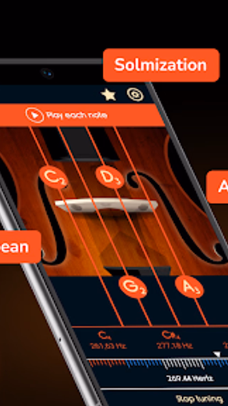 Master Violin Tuner Screenshot 1 - AppWisp.com Master Violin Tuner Screenshot 1 - AppWisp.com