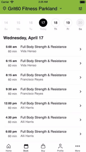 GRIT60 Fitness Screenshot 2 - AppWisp.com GRIT60 Fitness Screenshot 2 - AppWisp.com