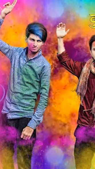 Holi Photo Editor Screenshot 1 - AppWisp.com Holi Photo Editor Screenshot 1 - AppWisp.com