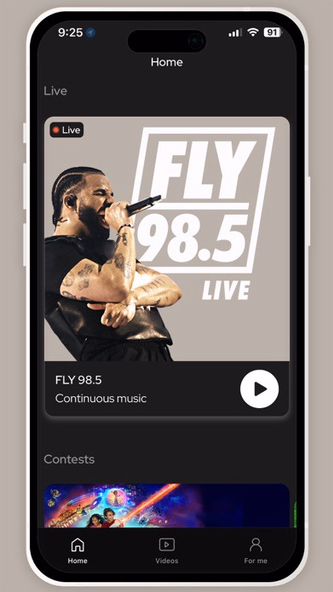 Fly 98.5 Screenshot 3 - AppWisp.com Fly 98.5 Screenshot 3 - AppWisp.com