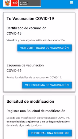 Carné de Vacunación - MINSA Screenshot 4 - AppWisp.com Carné de Vacunación - MINSA Screenshot 4 - AppWisp.com