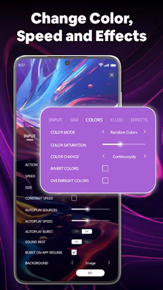 Magic Fluids: Fluid Wallpaper Screenshot 2 - AppWisp.com Magic Fluids: Fluid Wallpaper Screenshot 2 - AppWisp.com