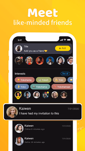 Zone-Chat, Game, Meet Friends Screenshot 4 - AppWisp.com Zone-Chat, Game, Meet Friends Screenshot 4 - AppWisp.com