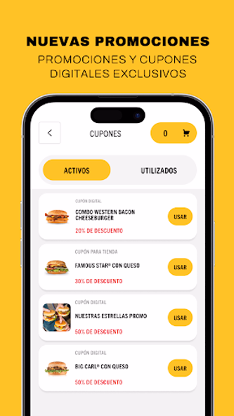 Carl's Jr. México Screenshot 4 - AppWisp.com Carl's Jr. México Screenshot 4 - AppWisp.com