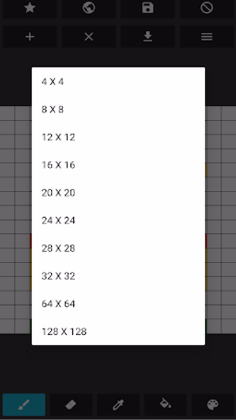 8bit Painter - Pixel Painter Screenshot 3 - AppWisp.com 8bit Painter - Pixel Painter Screenshot 3 - AppWisp.com