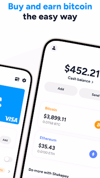 Shakepay: Buy Bitcoin Canada Screenshot 1 - AppWisp.com Shakepay: Buy Bitcoin Canada Screenshot 1 - AppWisp.com