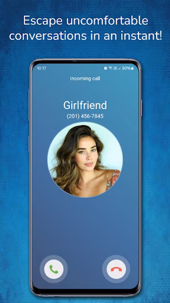 Fake call girlfriend prank Screenshot 4 - AppWisp.com Fake call girlfriend prank Screenshot 4 - AppWisp.com