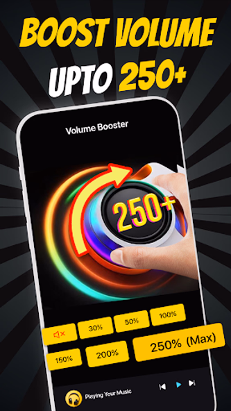 Volume Booster Speaker Booster Screenshot 1 - AppWisp.com Volume Booster Speaker Booster Screenshot 1 - AppWisp.com