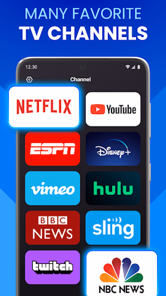 Universal TV Remote Control Screenshot 2 - AppWisp.com Universal TV Remote Control Screenshot 2 - AppWisp.com