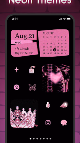 Icon changer & Widget Themes Screenshot 4 - AppWisp.com Icon changer & Widget Themes Screenshot 4 - AppWisp.com