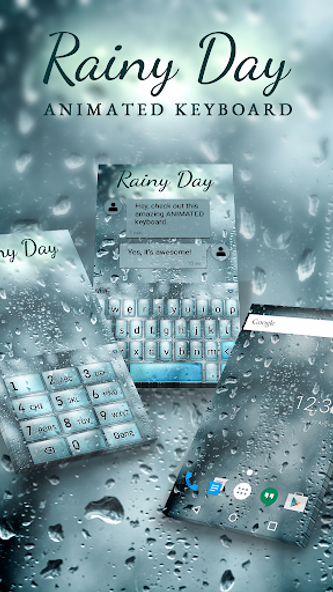 Rainy Day Live Wallpaper Theme Screenshot 1 - AppWisp.com Rainy Day Live Wallpaper Theme Screenshot 1 - AppWisp.com