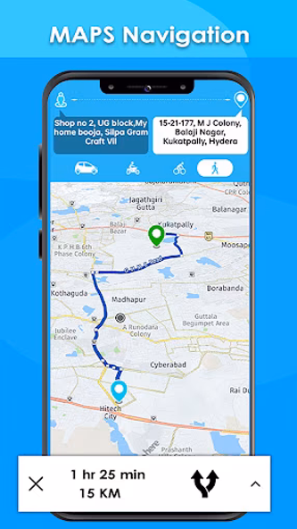 Maps Driving Directions Screenshot 1 - AppWisp.com Maps Driving Directions Screenshot 1 - AppWisp.com