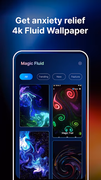 Magic Fluid: Magic Wallpaper Screenshot 3 - AppWisp.com Magic Fluid: Magic Wallpaper Screenshot 3 - AppWisp.com