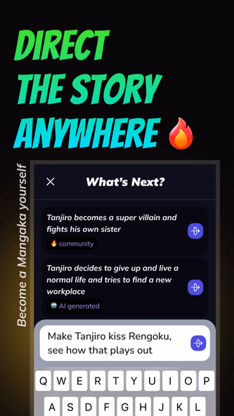 WhatIF - AI Storytelling Screenshot 3 - AppWisp.com WhatIF - AI Storytelling Screenshot 3 - AppWisp.com