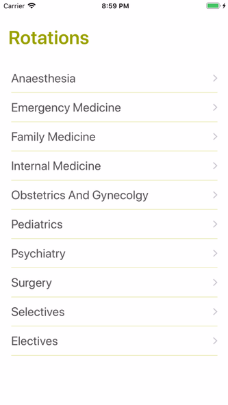 UGME EPAs App Screenshot 2 - AppWisp.com UGME EPAs App Screenshot 2 - AppWisp.com
