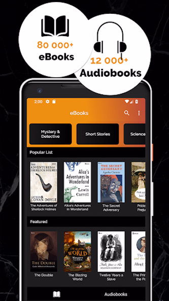 AmazingBooks Books Audiobooks Screenshot 1 - AppWisp.com AmazingBooks Books Audiobooks Screenshot 1 - AppWisp.com