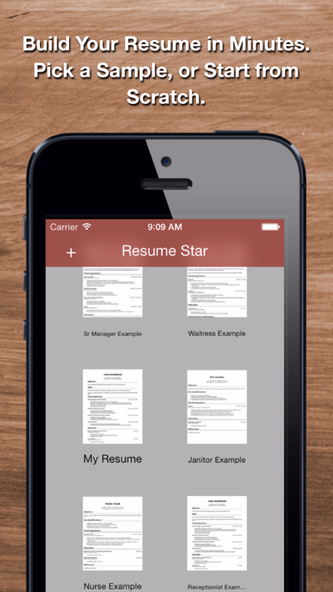 Resume Star: Pro CV Maker Screenshot 3 - AppWisp.com Resume Star: Pro CV Maker Screenshot 3 - AppWisp.com