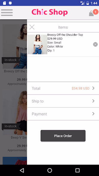 Chic Shop-Buy Womens Clothing Screenshot 3 - AppWisp.com Chic Shop-Buy Womens Clothing Screenshot 3 - AppWisp.com