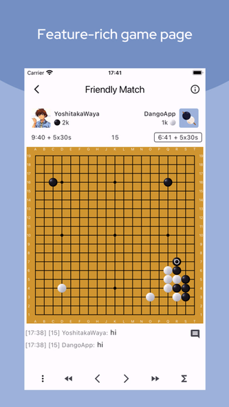 Dango - Play Online Go Game Screenshot 4 - AppWisp.com Dango - Play Online Go Game Screenshot 4 - AppWisp.com
