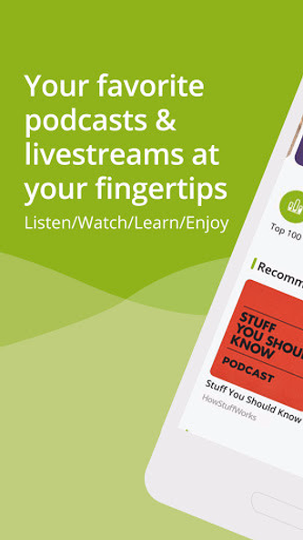 Podcast Player App - Podbean Screenshot 1 - AppWisp.com Podcast Player App - Podbean Screenshot 1 - AppWisp.com