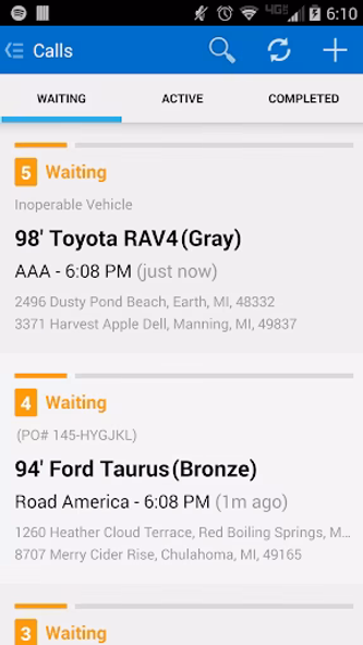 Towbook Screenshot 1 - AppWisp.com Towbook Screenshot 1 - AppWisp.com