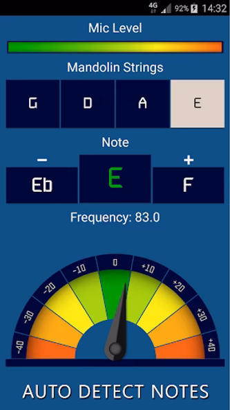 Mandolin Tuner: Fast & Precise Screenshot 2 - AppWisp.com Mandolin Tuner: Fast & Precise Screenshot 2 - AppWisp.com