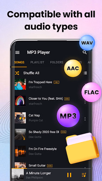 Music Player & MP3, Bass Boost Screenshot 2 - AppWisp.com Music Player & MP3, Bass Boost Screenshot 2 - AppWisp.com