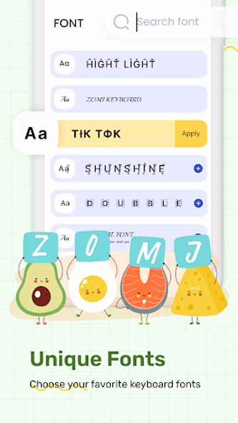 Emoji Keyboard, Fonts - Zomj Screenshot 4 - AppWisp.com Emoji Keyboard, Fonts - Zomj Screenshot 4 - AppWisp.com